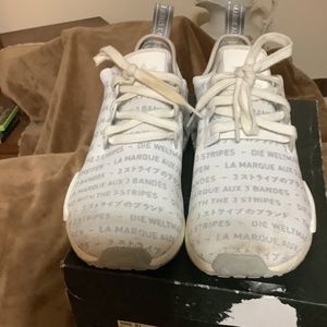 Men Adidas size 10 La Marque Aux 3 Bandes